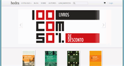 Desktop Screenshot of grafica.hedra.com.br
